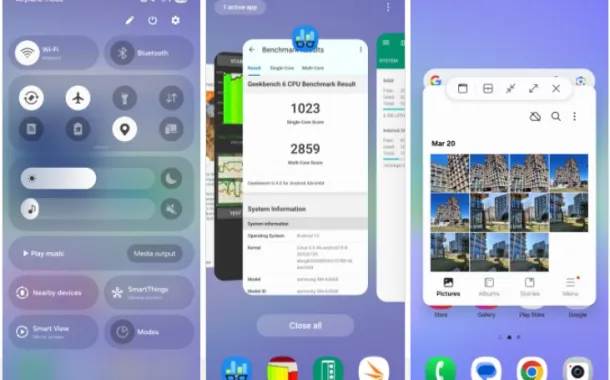 رابط کاربری One UI 7