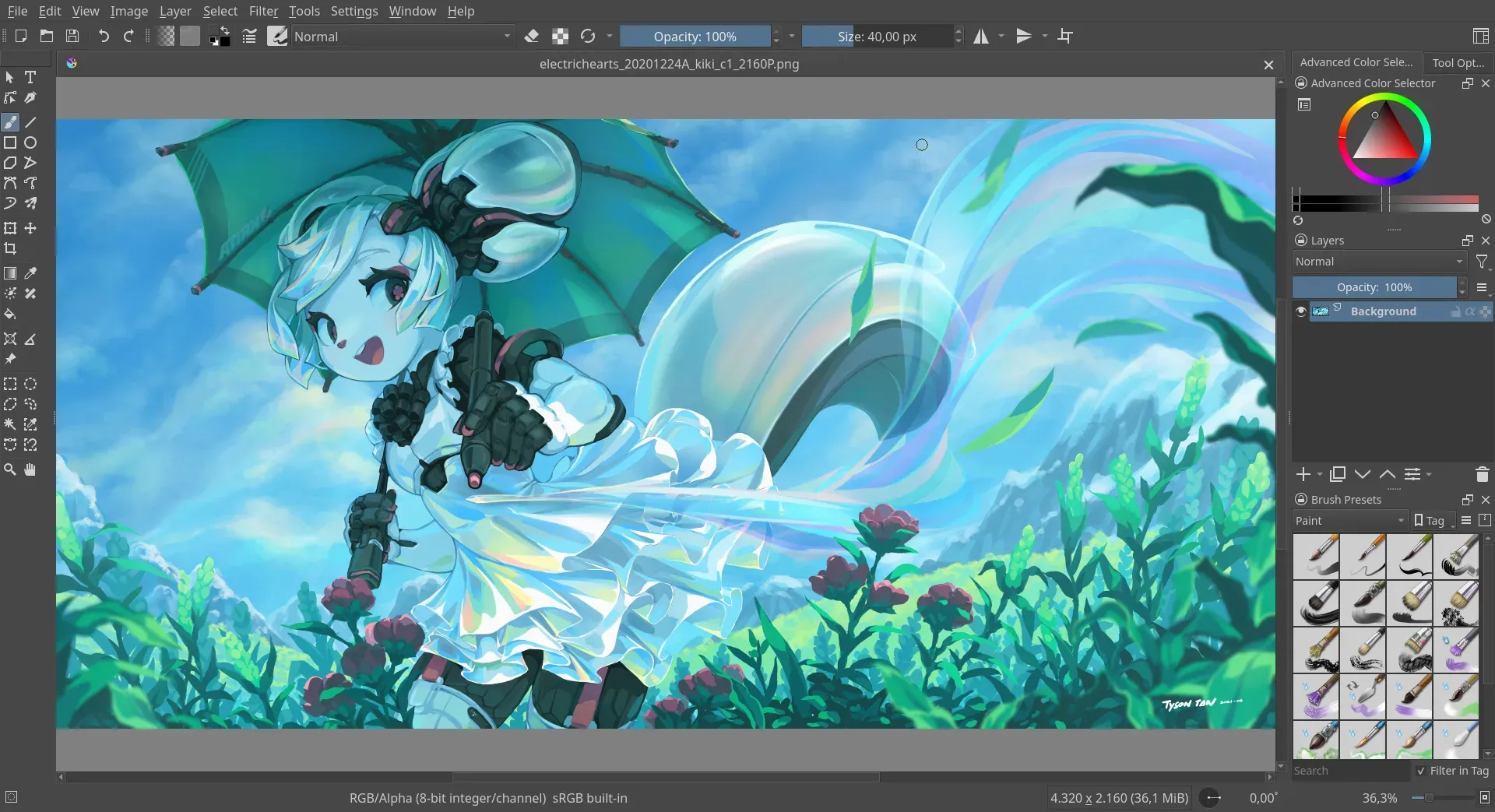 برنامه جایگزین فتوشاپ Krita