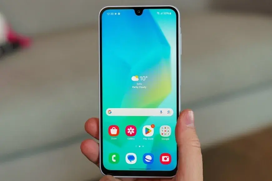 رابط کاربری گوشی Galaxy A16
