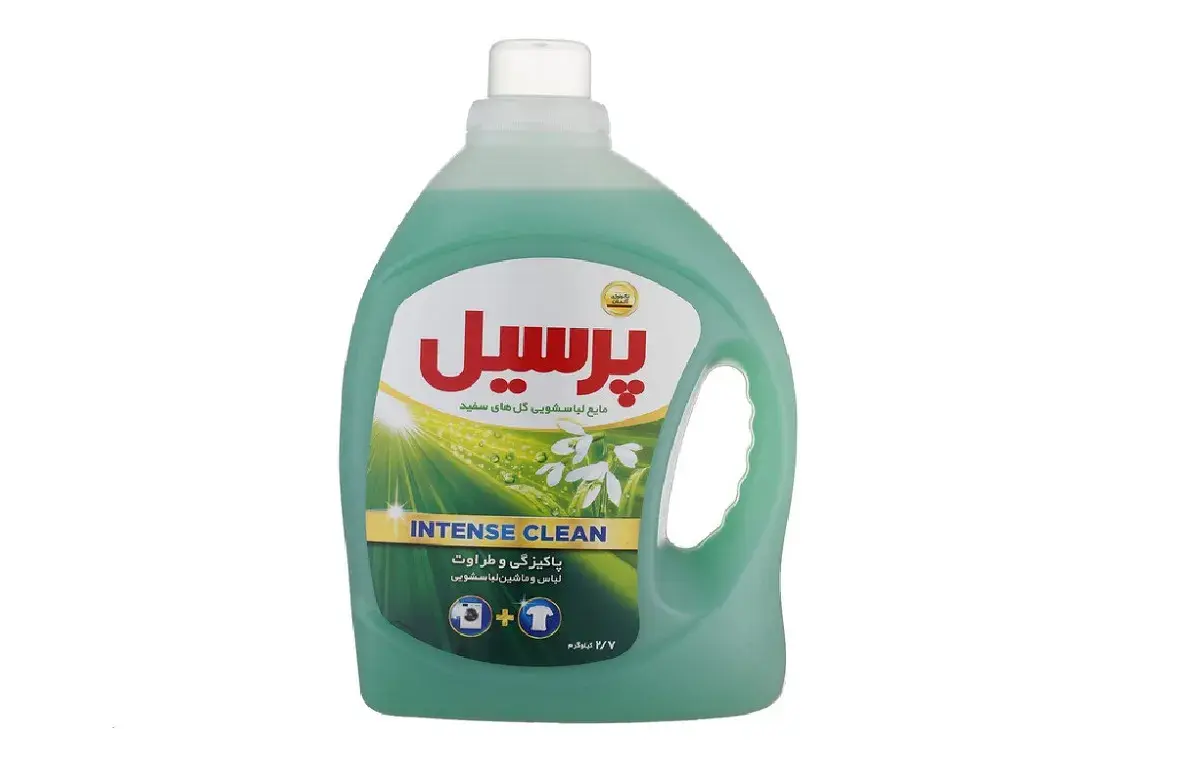 مایع لباسشویی پرسیل مدل گل های سفید وزن 2.7 کیلوگرم